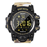 EX16S camouflage style outdoor sports waterproof smart watch Bluetooth remote control camera long standby