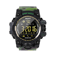 EX16S Sport Bluetooth Smart Watch IP67 Waterproof Pedometer Smartwatch Alarm Clock Stopwatch Long Standby Remote Control Watch
