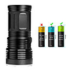 EX18 LED Flashlights / Torch Waterproof 14200 lm LED LED 18 Emitters Manual 3 Mode Waterproof Professional Anti-Shock Easy Carrying Durable Camping / Hiking / Caving Police / Military Cycling / Bike