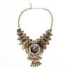 Exaggerate Style Daisy Hollow Alloy Necklace