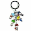 exceptional anime keychain kuroko no basuke keyring metal kuroko no basket pendant keychain (none 201314499)