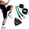 Exercise Resistance Bands 4 pcs Sports Mixed Material Fitness Workout Protector Lightweight Resistance Training For Leg miniinthebox