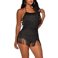 Exotic Dancewear Leotard / Onesie Tassel Women