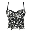 Exotic Dancewear Top Embroidery Women