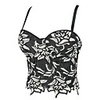 Exotic Dancewear Top Embroidery Women