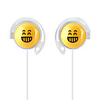 Expression Sporty Stereo Ear-Hook Earphones (Yellow)