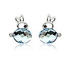 Exquisite Bunny Crystal Ear Studs