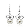 Exquisite Pearl Bow Earrings