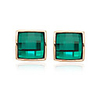 Exquisite Square Crystal Ear Studs
