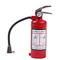 Extinguisher Shape Metal Gas Lighter with Light