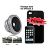 Eyefish Lens with Protective Back Case for Apple iPhone 4
