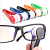 Eyeglasses Cleaner Portable Multi-function Microfiber ABS 1 pc Black Yellow Red Solid Colored Travel Accessory