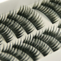 Eyelash Extensions False Eyelashes 20 pcs Volumized Curly Thick Fiber Thick Lengthens the End of the Eye - Makeup Party Makeup Cateye Makeup Cosmetic Grooming Supplies