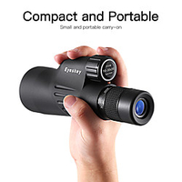 Eyeskey 10 X 50 mm Monocular Porro Waterproof Night Vision in Low Light Portable Full HD 42/1000-33/1000 m FMC Multi-coated BAK4 Camping / Hiking Hunting Traveling / Bird watching miniinthebox