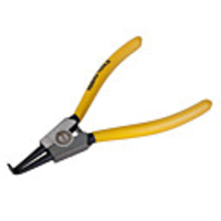 F-D-129 Bent Nose plier,  yellow handle