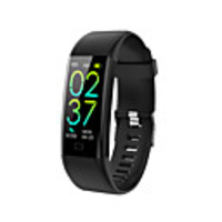 F07T Unisex Smartwatch Bluetooth Heart Rate Monitor Blood Pressure Measurement Calories Burned Thermometer Health Care Pedometer Call Reminder Sleep Tracker Sedentary Reminder Alarm Clock