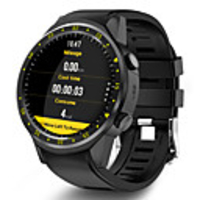 F1 A Unisex Smartwatch Bluetooth GPS Sport Watch Call Watch ECGPPG Pedometer Fitness Tracker Heart Rate Monitor Temperature Display