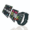 F1 Men Women Smartwatch Android iOS Bluetooth Waterproof Touch Screen Heart Rate Monitor Blood Pressure Measurement Sports ECGPPG Pedometer Call Reminder Sleep Tracker Sedentary Reminder