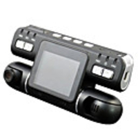 F105 1080p Night Vision / 360° monitoring / Dual Lens Car DVR 120 Degree Wide Angle CMOS 2.7 inch LCD Dash Cam with motion detection Car Recorder