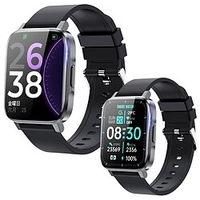F60 Smart Watch 1.7 inch Smartwatch Fitness Running Watch Bluetooth Temperature Monitoring Pedometer Call Reminder Compatible with Android iOS Women Men Waterproof Long Standby Message Reminder miniinthebox