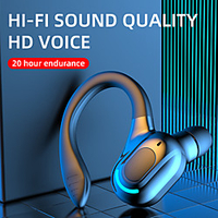 F8 Hands Free Telephone Driving Headset Bluetooth 5.2 Ergonomic Design HIFI Waterproof IPX4 for Apple Samsung Huawei Xiaomi MI Running Everyday Use Traveling Mobile Phone miniinthebox