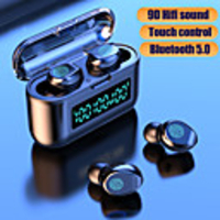 F9-39 Wireless Earbuds TWS Headphones Bluetooth5.0 Stereo with Volume Control with Charging Box Mobile Power for Smartphones Smart Touch Control for Mobile Phone