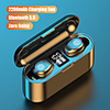 F9 MINI Wireless Earbuds TWS Headphones Bluetooth5.0 Stereo with Volume Control with Charging Box Mobile Power for Smartphones Smart Touch Control for Mobile Phone
