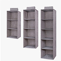 Fabric / Mylar / Cotton Storage Bags / Storage Units Rectangle Geometric Pattern Home Organization Storage 1pc