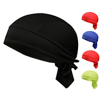 Fabric Durag Breathable highly stretchy For Street Basketball Sporty Chic Modern claret Red Green 1 Piece / Men