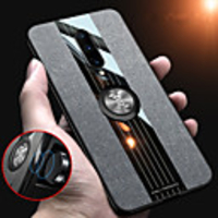 Fabric Magnetic Ring Holder Soft Frame Cloth Case For One Plus 7 Pro One Plus 7 One Plus 6T One Plus 6 Silicone Tpu edge