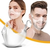 Face Shield New Plastic Protective Isolation Mask Anti-dropping Anti-epidemic Anti-fog Head Wear Transparent Mask miniinthebox