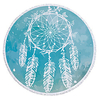 factory direct sale microfiber dream catcher round beach towel printing 150cm diameter yoga mat with tassels miniinthebox