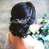 factory direct sales of bridal hair accessories,  hand-woven pearl hair comb,  wedding dress styling plate hair insert comb accessories miniinthebox