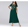 factory direct supply real shot spot cross-border foreign trade heavy industry embroidery dress muslim arab skirt female 7052 miniinthebox
