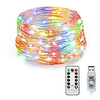 Fairy Lights Plug in 8 Modes 20M 200 LED USB String Lights with Adapter Remote Timer Waterproof Decorative Lights for Bedroom Patio Christmas Wedding Party Dorm Indoor Outdoor miniinthebox