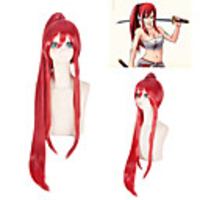 Fairy Tail Erza Scarlet Cosplay Wigs Women