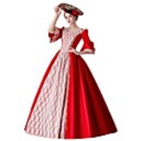 Fairytale Queen Elizabeth Rococo Gothic Vacation Dress Dress Outfits Party Costume Masquerade Women