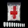 Fake Nails Oval Nails False Round Nails Full Cover Artificial Press On Nails Natural 500pcs 10 Sizes