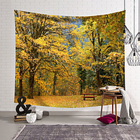 Fallen Leaves Wall Tapestry Art Decor Blanket Curtain Hanging Home Bedroom Living Room Decoration Polyester miniinthebox