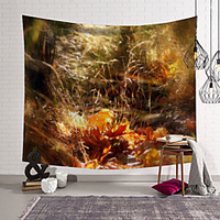 Fallen Leaves Wall Tapestry Art Decor Blanket Curtain Hanging Home Bedroom Living Room Decoration Polyester miniinthebox