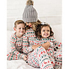 Family Look Graphic Print Long Sleeve Regular Regular Clothing Set White