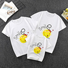 Family Look Sets Tee Little Yellow Duck Dinosaur Animal Short Sleeve Cotton Novelty T shirt miniinthebox