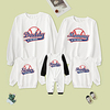 Family Look Tops Letter Daily Print White Long Sleeve Daily Matching Outfits / Fall / Winter / Cute miniinthebox