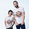 Family Look White Summer Active Print Graphic Letter Short Sleeve Tee / Kids miniinthebox