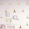 Famous / Still Life / Tower Shapes Wall Stickers Mirror Wall Stickers Decorative Wall Stickers,  Acrylic Home Decoration Wall Decal Wall Decoration 12pcs