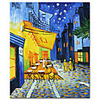 Famous aritist hand painted Van Gogh Cafe Terrace At Night Oil Painting on Canvas Wall art paintings for room wall decoration Rolled Without Frame
