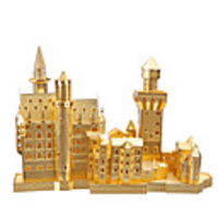 Famous buildings 3D Puzzle Wooden Puzzle Metal Puzzle Wooden Model Metal Kid