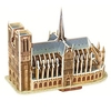 Famous buildings 3D Puzzle Wooden Puzzle Paper Model Model Building Kit Wooden Model Paper Kid