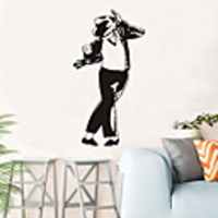 Famous Wall Stickers People Wall Stickers Decorative Wall Stickers,  PVC Home Decoration Wall Decal Wall / Window Decoration 1pc