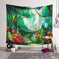 Fantasy Fairy Wall Tapestry Art Decor Blanket Curtain Hanging Home Bedroom Living Room Decoration Polyester miniinthebox